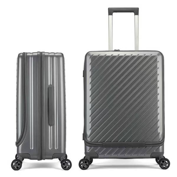 OEM ODM Hardside Carry On Luggage с передним карманом с двойными колесами