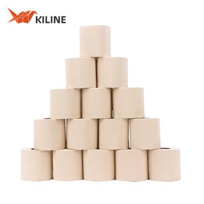 Papier toilette en bambou 100 g/m² 10 rouleaux marron écologique