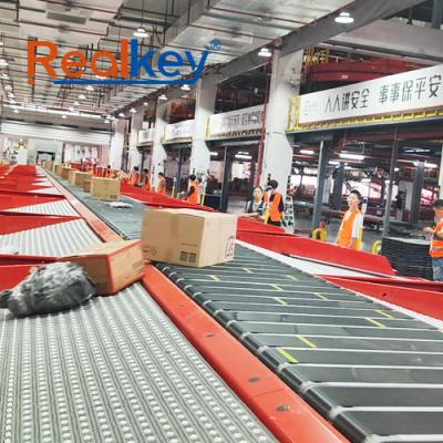 Express Industry Narrow Belt Sorter Adaptable To Different Packaging Support Customization