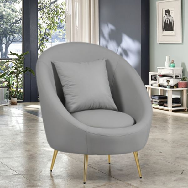 Modern Luxury Extendable Lounge Single Seater Sofa Accent Chair Living Room Warehouse Use Beauty Backrest Lazy Chair