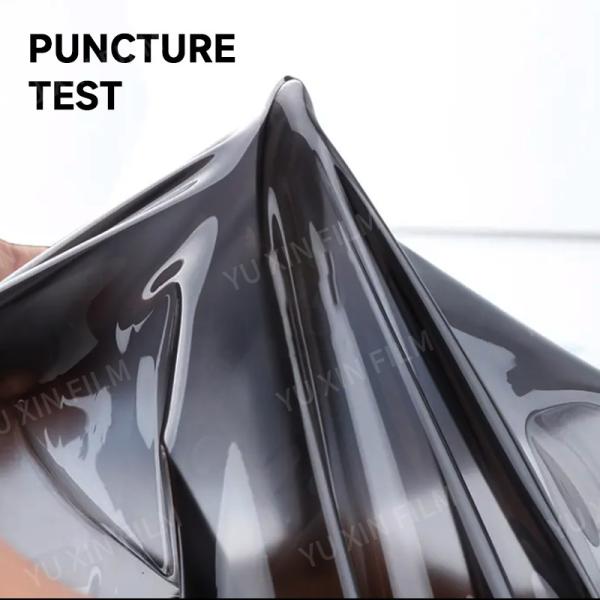 7.5Mil Thickness TPH Headlight Film Dark Black 190 Micron Car Lamp Tint Film Roll
