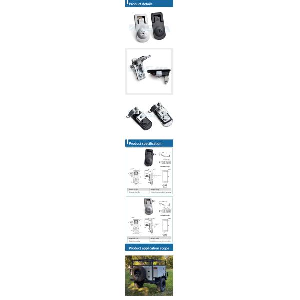 Push To Open Latch Push Button Lock Electric Box Plane Lock Switch Cabinet Door Lock Fire Hydrant Handle Cabinet Lock