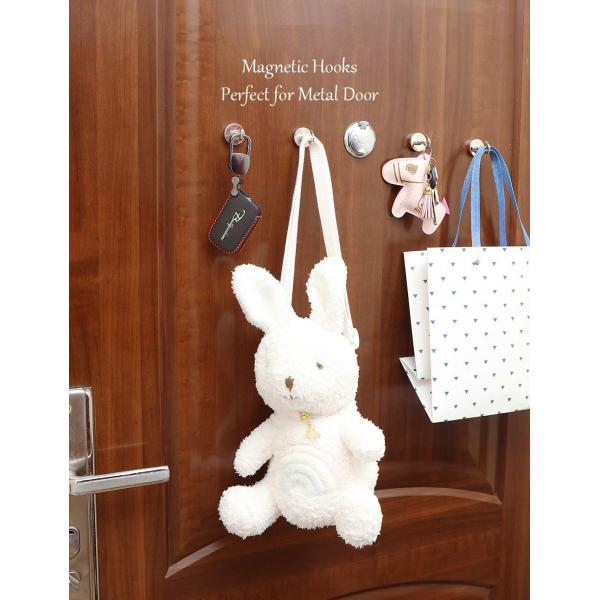 Industrial Heavy Duty Magnetic Hooks 100 lb Capacity for Hanging Permanent Pot Shape