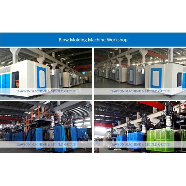 Máquina de moldeo por soplado automática de extrusión de botellas de productos químicos HDPE LDPE Botellas de plástico