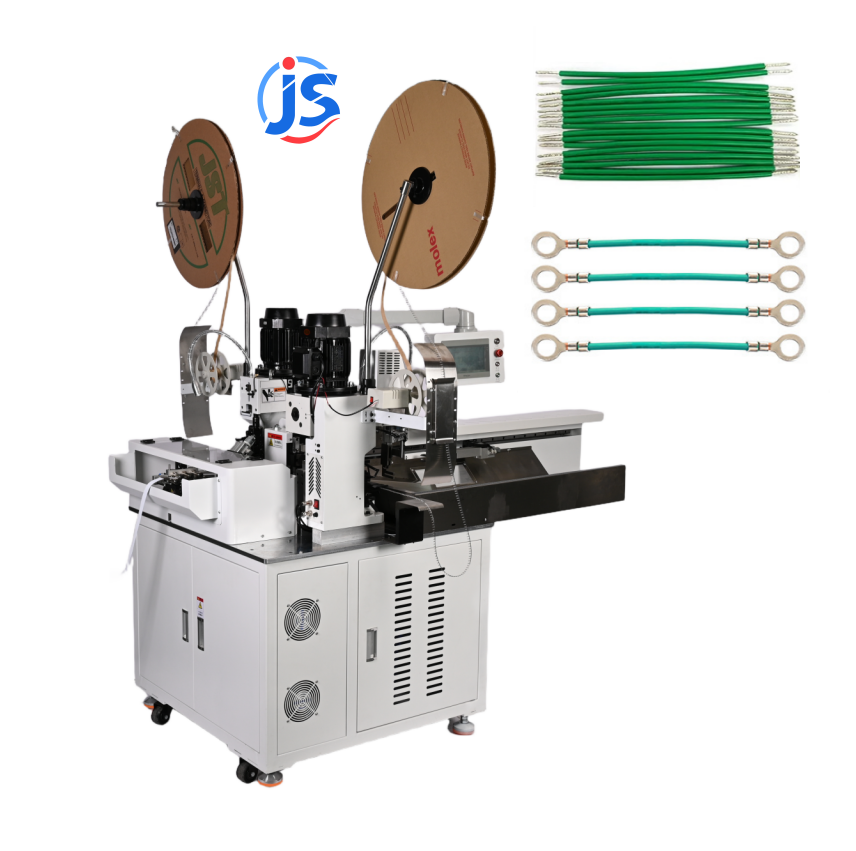 Servo Drive Automatic Soldering Machine Touch Screen Wire Stripping And Twisting Machine