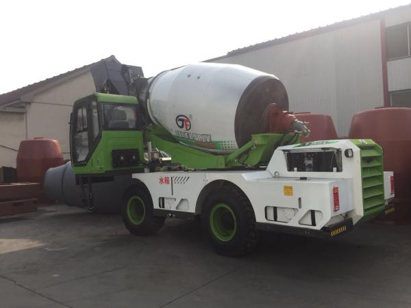 4 cubic meters self loading concrete mixer for truck