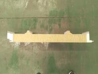 Roof Heat / Fire Resistant Rockwool Acoustic Panel Lightweight Foam Insulated 75mm