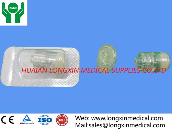 in-stopper medical disposable yellow or transparent Heparin Caps for I.V. cathet