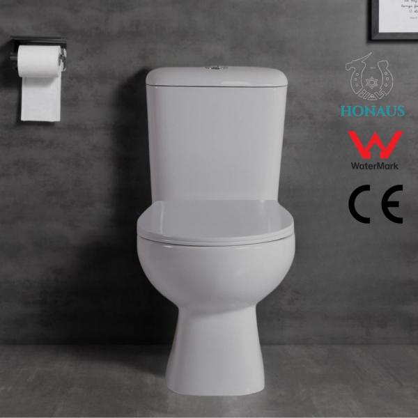 S/P Trap Two Piece Toilet Bowl Dual Flush Water Closet OEM ODM Available
