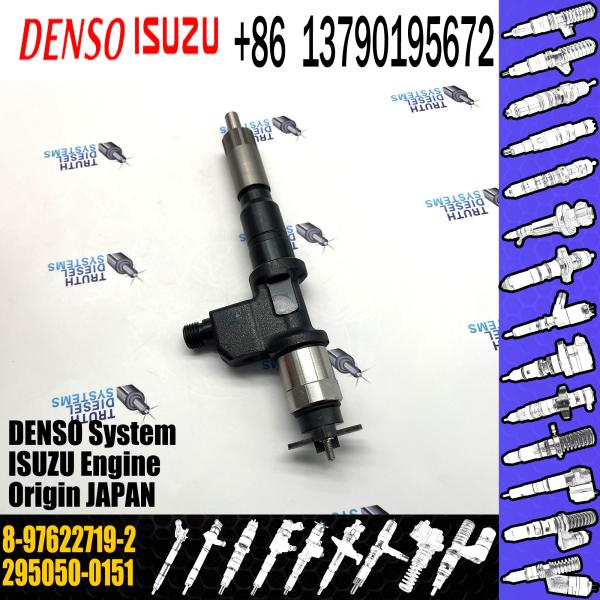 New Diesel fuel common rail injector 295050-0151 295050-0152 8-97622719-2 8-97622719-3 For ISUZU