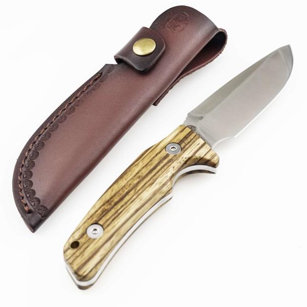 4mm High Carbon Steel Machete Wood Handle Jungle Law Survival Knife 9in