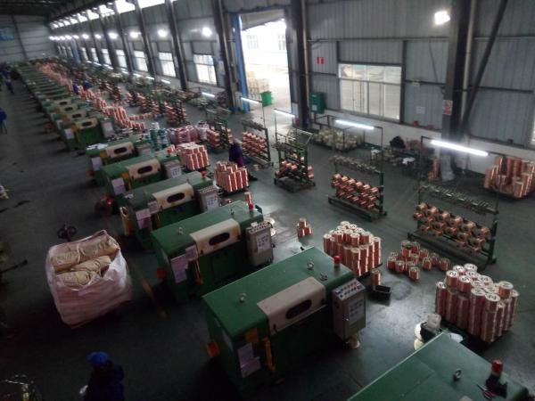Algeria High Speed Copper Wire Twisting Machine For 0.38-1.7mm , 15-25HP Power