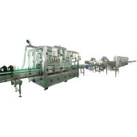 Ligne de mise en bouteille de shampooing en plastique à haute vitesse 3L avec 20 buses de remplissage