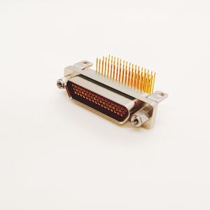 Micro D Connector J30J-51ZKW-J with 1.27mm Pitch Metal Casing and High