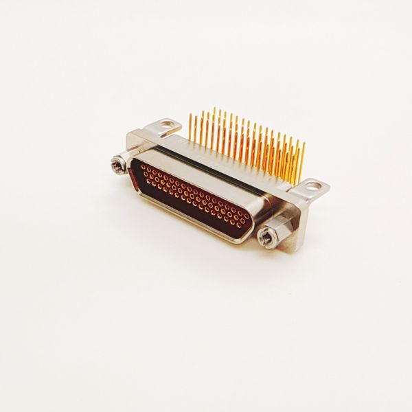 Micro D Connector J30J-51ZKW-J with 1.27mm Pitch Metal Casing and High-Temperature Resistance
