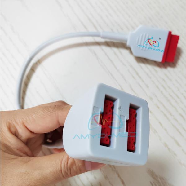 0.35m TPU IBP Adapter Cable 11 Pin Dual Socket Adapter Compatible GE Marquette