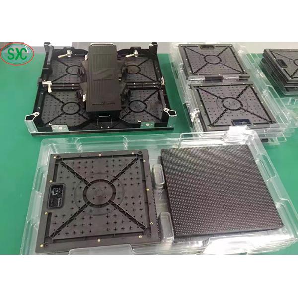 P3.91 Display LED de aluguer interior a cores inteiras SMD2121 500X500mm Garantia de três anos