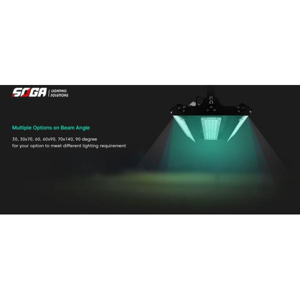 secteur extérieur de 150W LED allumant les lumières noires IK08 de stade d'arrière-cour