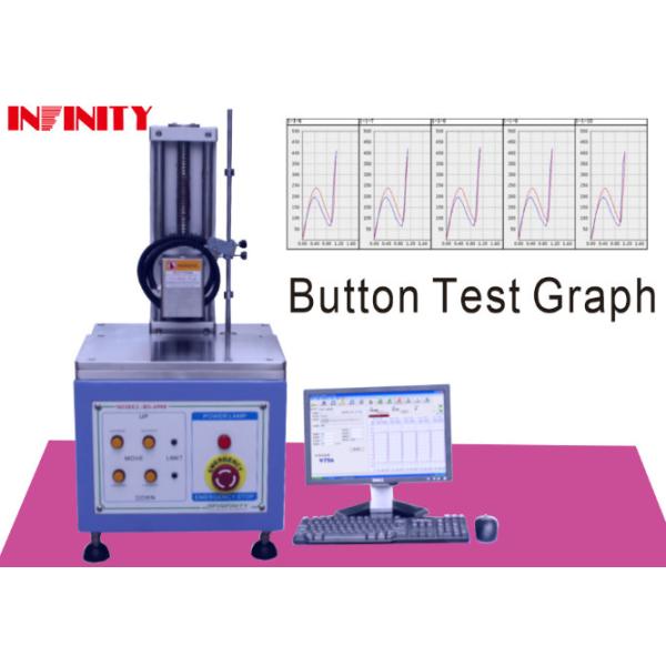 Servo Control Keyboard Button Tester For Keystoke / Switch Button Force Testing
