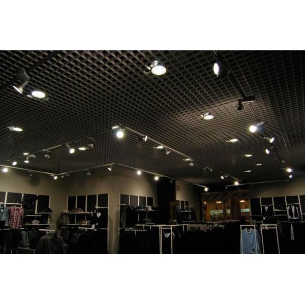 Декоративный крен решетки формируя потолок Grilyato металла алюминия машины 50*10mm приостанавливанный