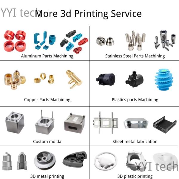 3D Machined Aluminum Parts Cnc Precision Parts For Automotive