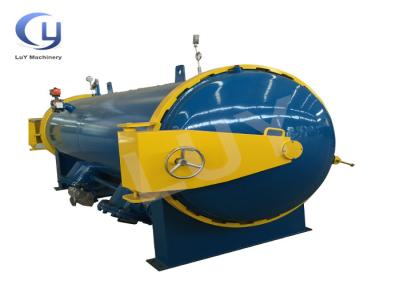 Aço carbono do equipamento Q345R da autoclave da porta dobro ou de aço inoxidável