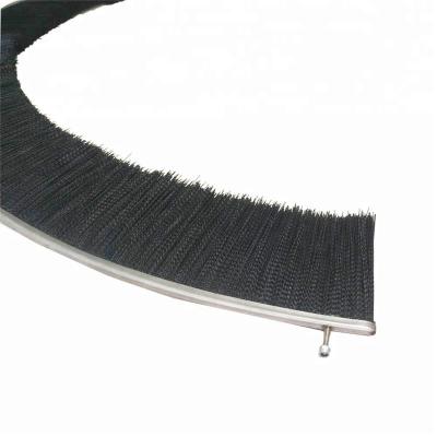 Nylon Industrial Door Brush Seal Steel Wire Strip ODM