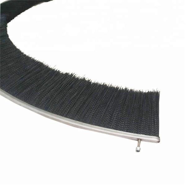 Nylon Industrial Door Brush Seal Steel Wire Strip ODM