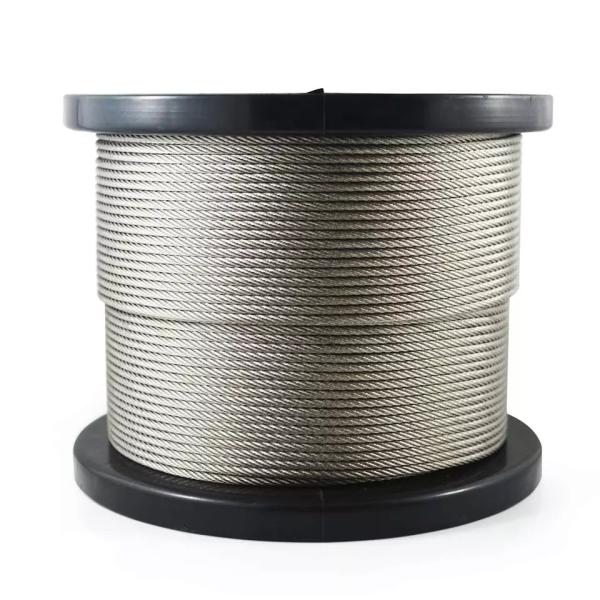 O aço galvanizado aumenta cabo Irwc 6 x corda de fio 19 de aço
