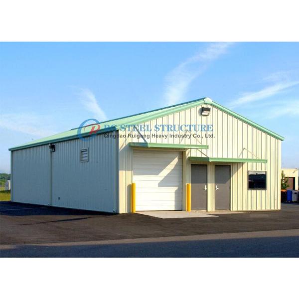Agricultural Industrial Steel Buildings Painted / Galvanized Steel Building Storage Workshop