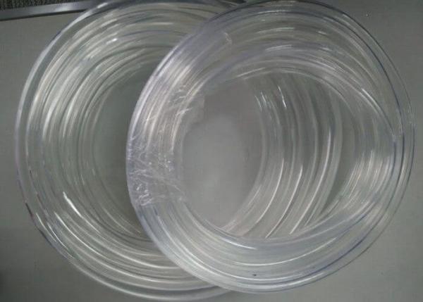 Unreinforced Clear PVC Water Hose Weathering Resistant 1mm - 4mm Thickness