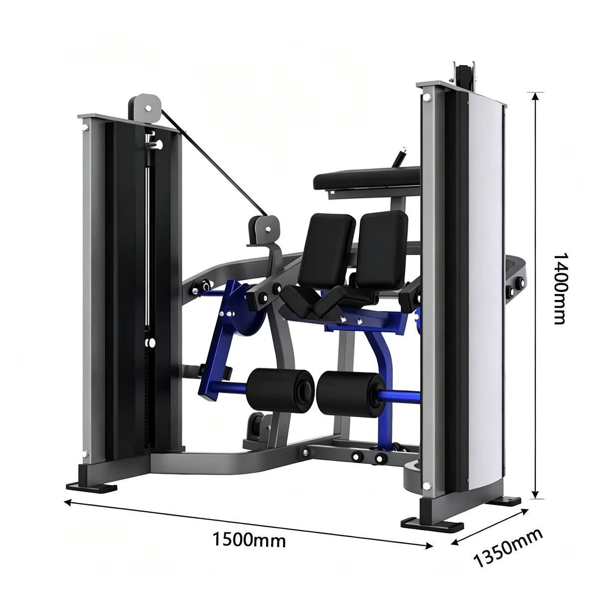 MTS10 Kneel Leg Curl Machine Commercial Fitness Gym Equipment for Hamstring Strength Training