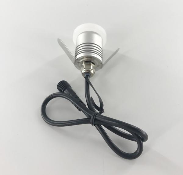 Luzes exteriores impermeáveis da etapa do diodo emissor de luz de 12V/24V IP67, lâmpada da plataforma do diodo emissor de luz, anel acrílico da cara