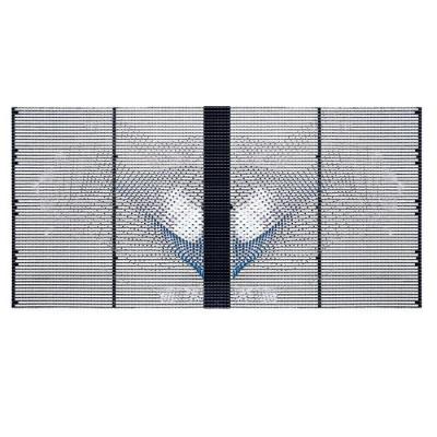 P5.2-10.4 Exibição LED exterior transparente Alta transparência na parede de vidro da loja