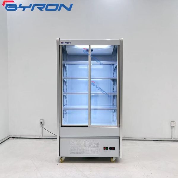 Multi Layer Air Curtain Refrigerator 3 Doors Commercial Multideck Fridges