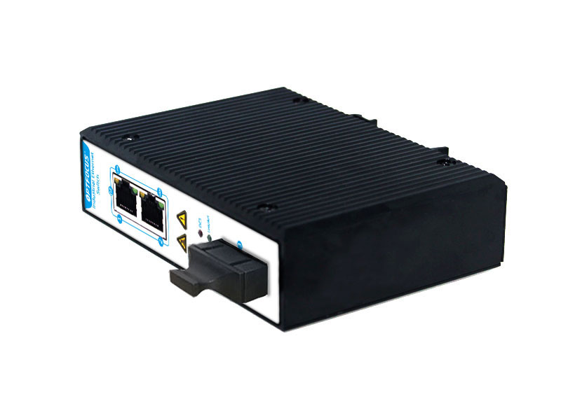 Конвертер средств массовой информации автоматического переключателя 10G MDI/MDIX промышленный Poe оптически