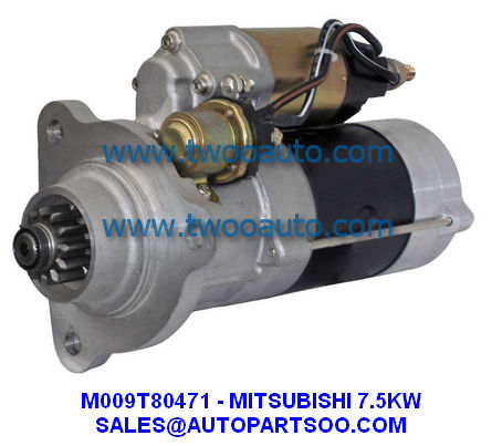 M009T80471 M009T80472  - MITSUBISHI NEW STARTER 24V 7.5KW 12T MOTORES DE ARRANQUE