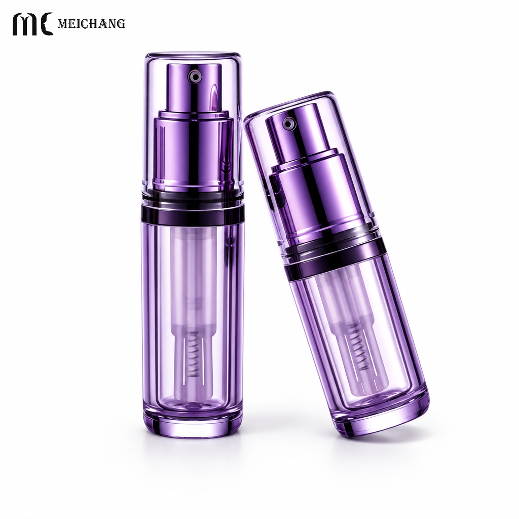 10ml/15ml/20ml Acrylic Dry Powder Spray Bottle with Screw Cap for Cosmetic Packaging (MC-1508)