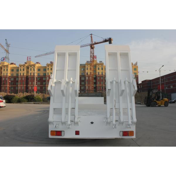 Высокая полезная нагрузка Aotong Гидравлическая система рулевой рампы низкая кровать полуприцеп грузовик 9м 13м