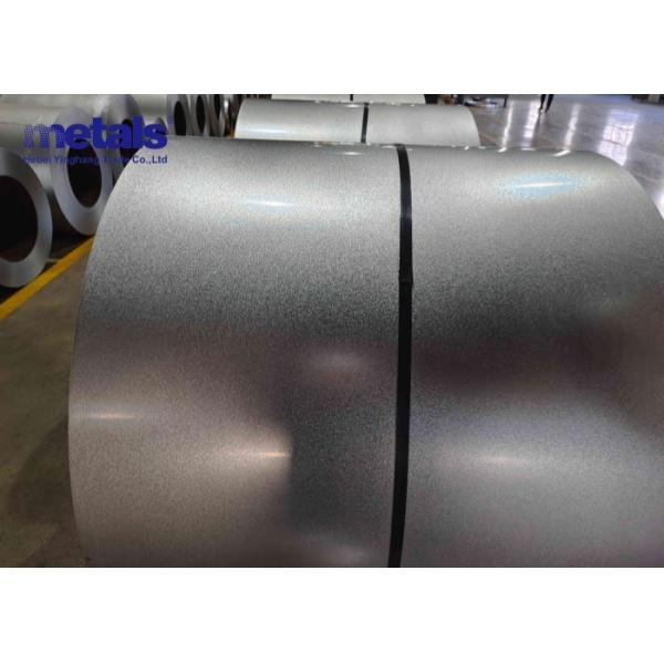 0.12–4.0mm Thickness AZ150 Coating Galvalume Steel Coils Silver Surface For Roofing And Wall Panels