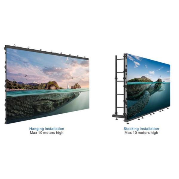 Waterproof IP65 Full Color Outdoor LED Display SMD P5.95mm Rental Application