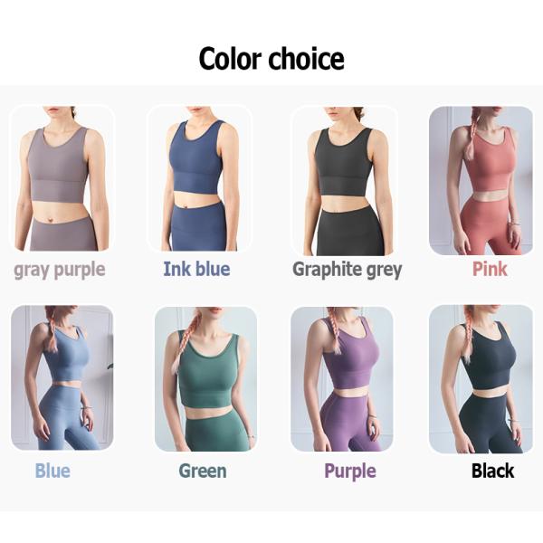 Бюстгальтер глубокий u спорт полностью в оболочке женщин назад собирая амортизацию