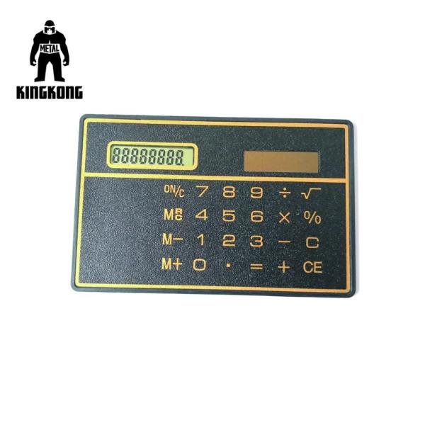 Портативные визитные карточки ПВК Микро, черное пустое пластиковое высчитанное с