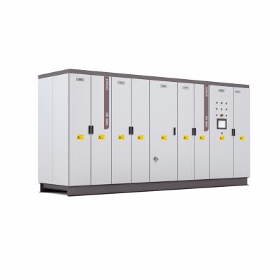 Design modular Acionamentos de frequência variável 45Hz-66Hz IP54 30MWA ((single), 60MVA ((paralelo)