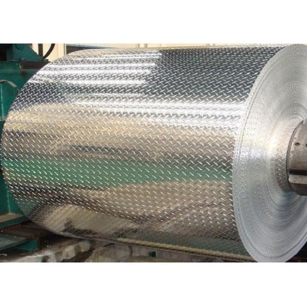 Lightweight Diamond Metal Sheet 6061 T6 Aluminum Plate With 1.6mm - 6.0mm Thickness