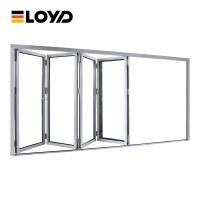 Impact Aluminium Patio Doors Glass Exterior Bifold Folding Fully Glazed