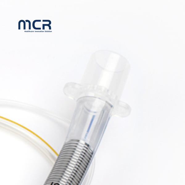 Reinforced Endotracheal Tube With Stainless Steel Wire With Suction Port