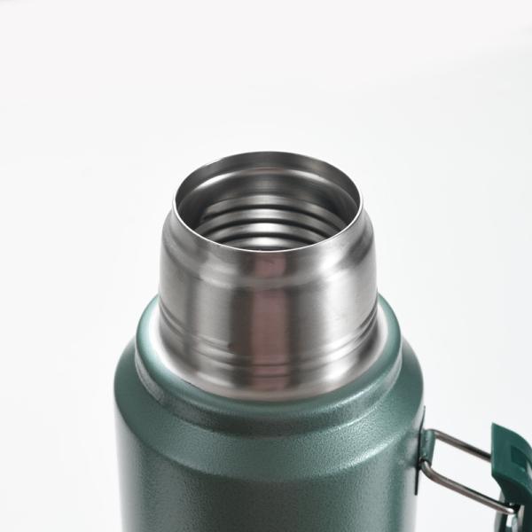 American Style Large-Capacity Stainless Steel Vacuum Water Bottle Thermos 1 L with Handle
