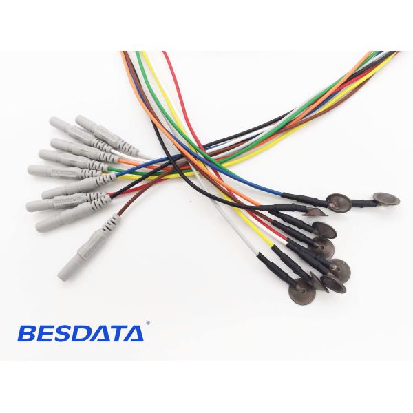 10 mm Sintered Silver Silver Chloride Electrodes with 1.5 meter leadwire