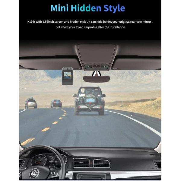 Linux 1,5-дюймовый автомобильный видеорегистратор с видеорегистратором Dash Cam 4G Full HD 1080P